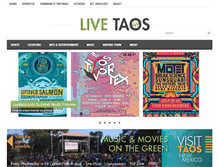 Tablet Screenshot of livetaos.com